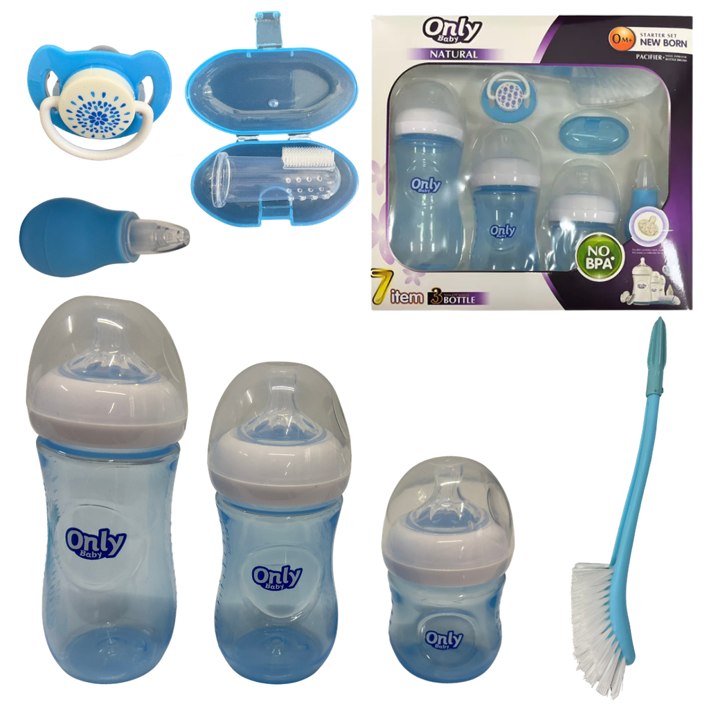 ACC Set Teteros Only x7 Piezas A10 Azul