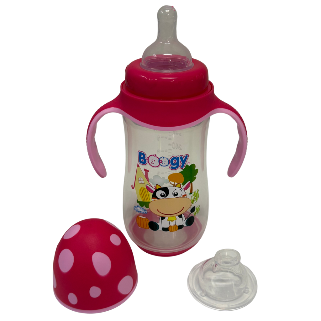 ACC Tetero 12onz 20759 Vaca Rosado