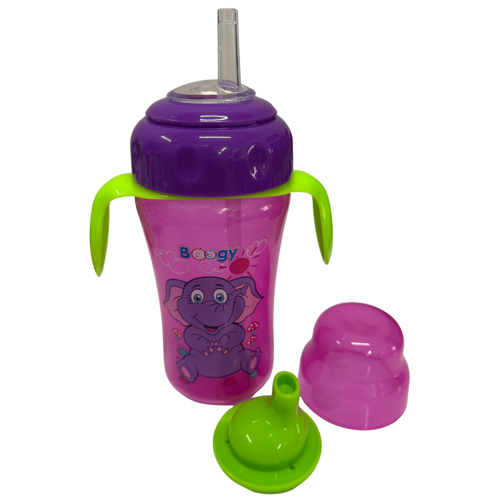 ACC Vaso Pitillo 21409 11onz Elefante Morado