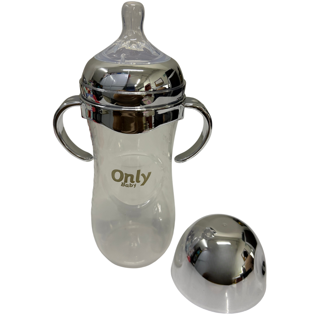 ACC Tetero Metalizado 11onz Con Asas A1DJ 0m+ Plateado