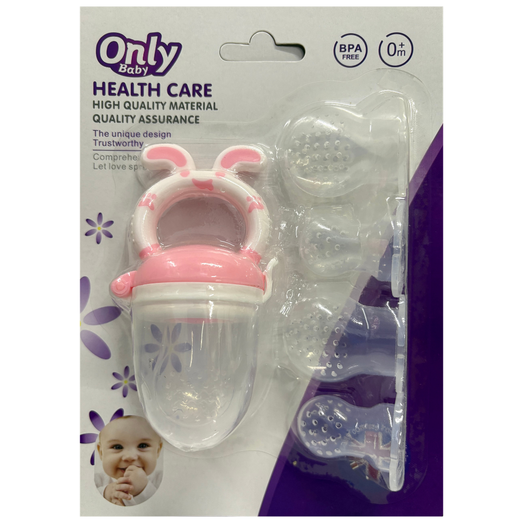 ACC Dispensador de Fruta de Silicona FZ150PCS Rosado