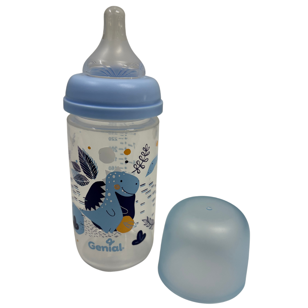 ACC Tetero GNGF68 9onz 6+ Dinosaurio Azul