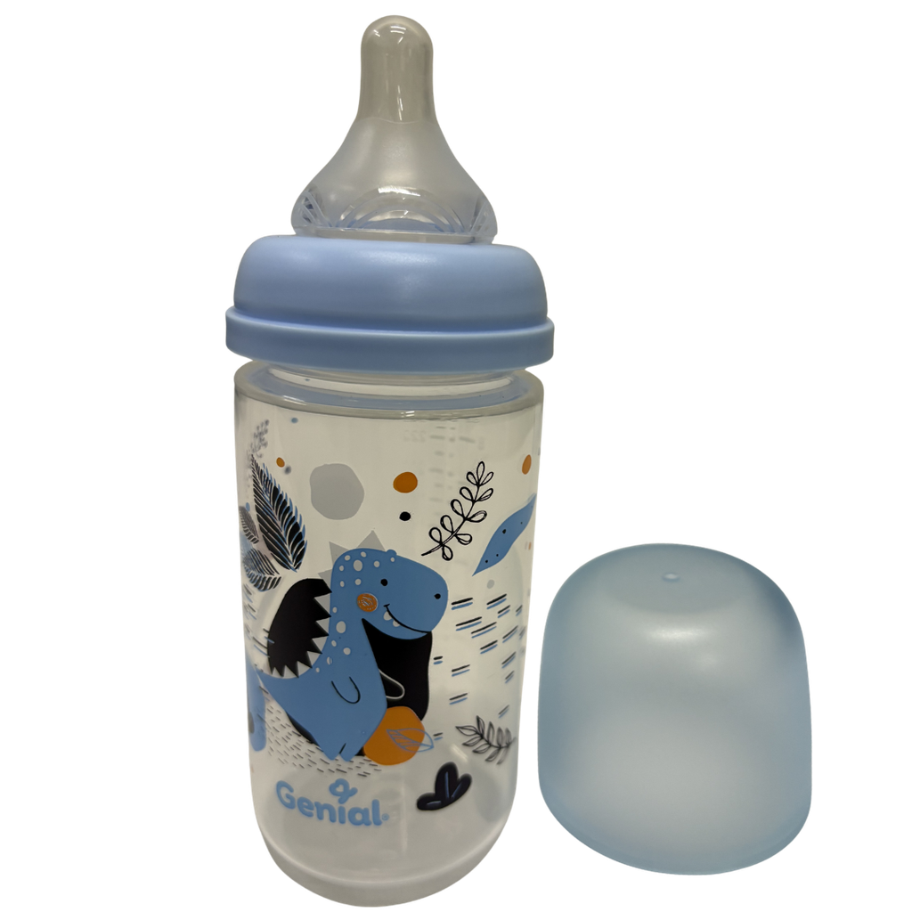 ACC Tetero GNGF68 9onz 6+ Dinosaurio Azul