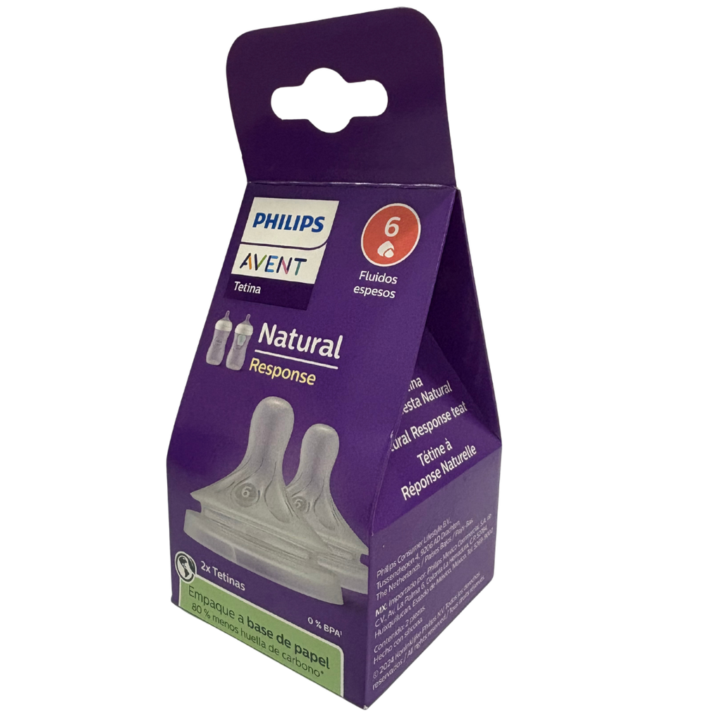 ACC Chupo Repuesto AVENT SCY966-02 6+ Terracota x2 Unidades Flujo #6