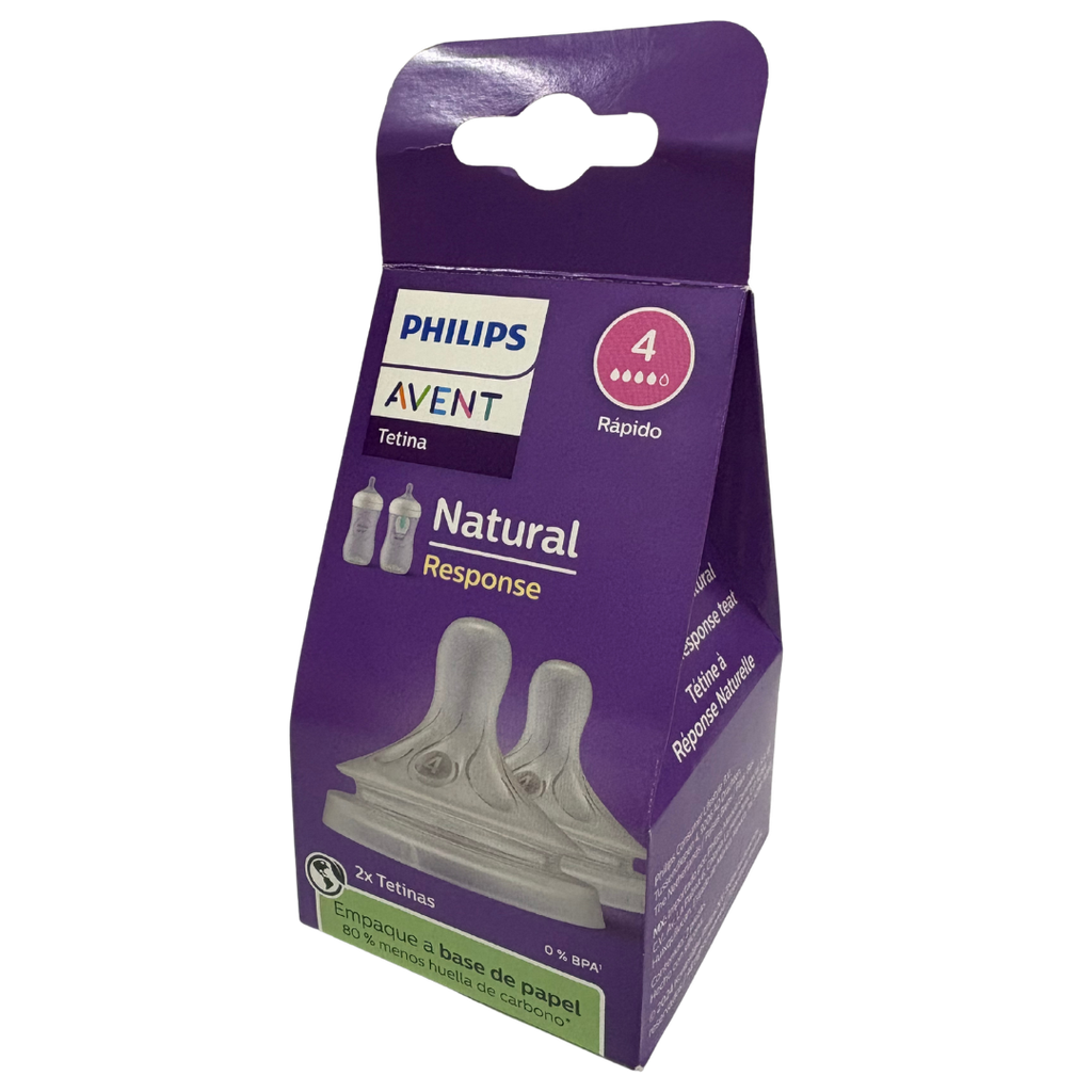 ACC Chupo Repuesto AVENT SCY964-02 3+ PHILIPS x2 Unidades Flujo #4