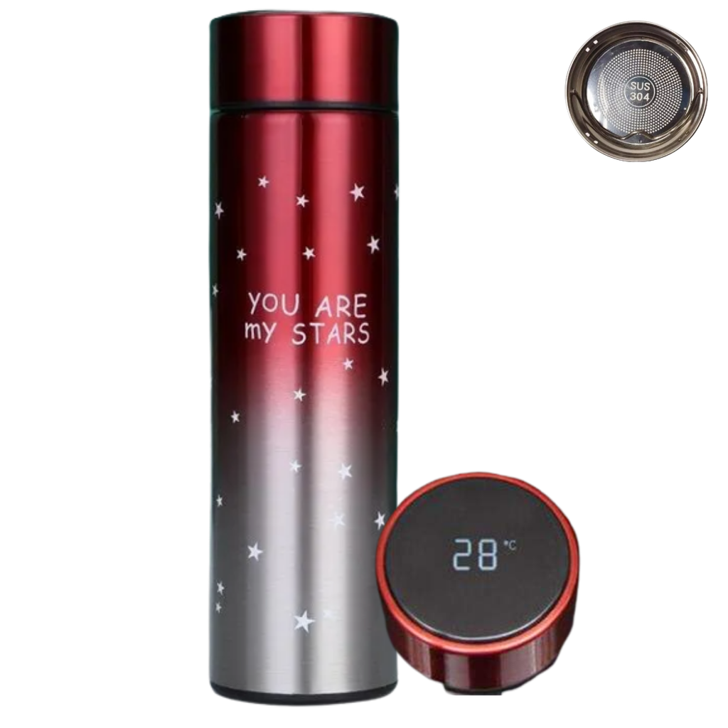 ACC Termo Botella Isotermica 9908 500ml Rojo