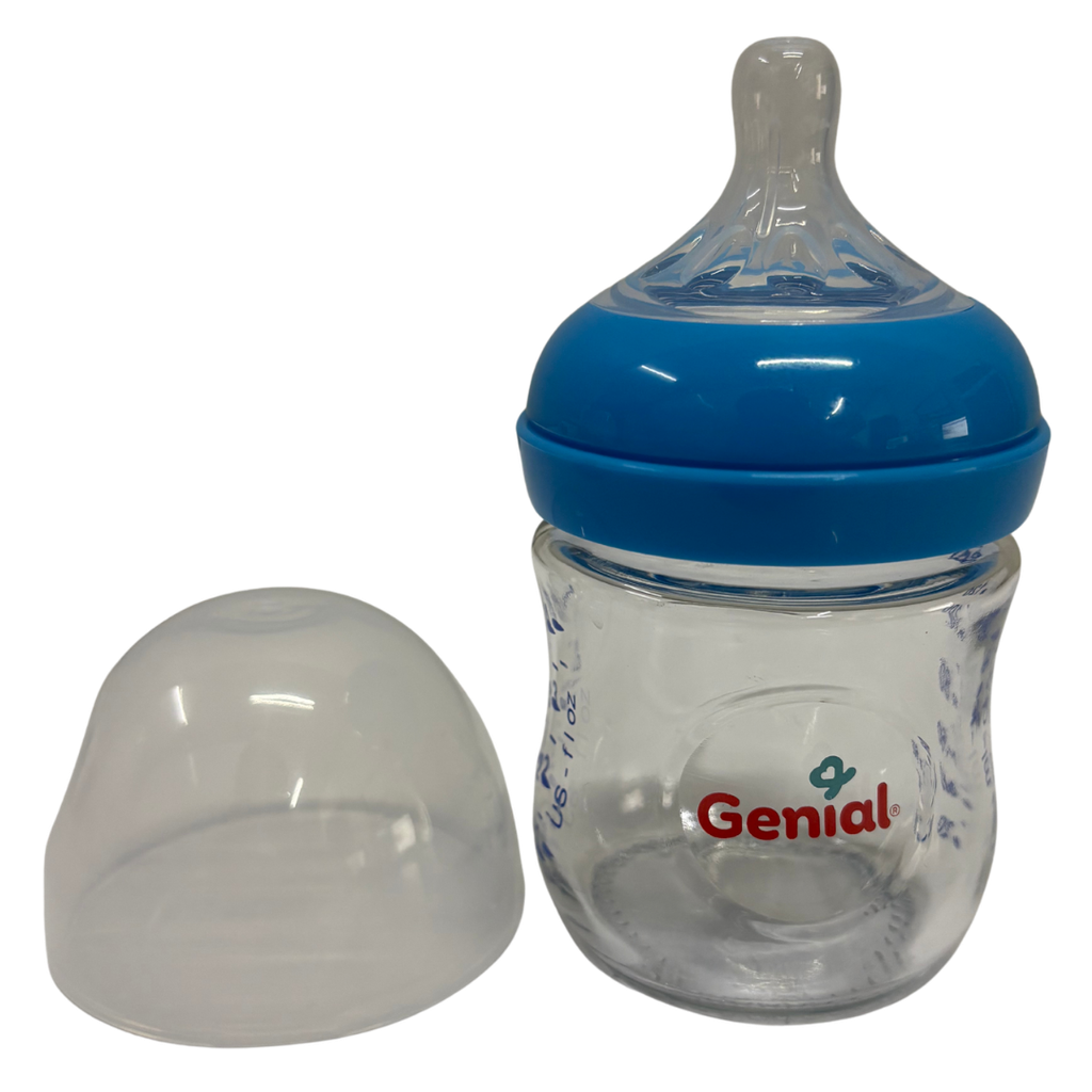 ACC Tetero de Vidrio GNFBG120 4onz 3+ Azul