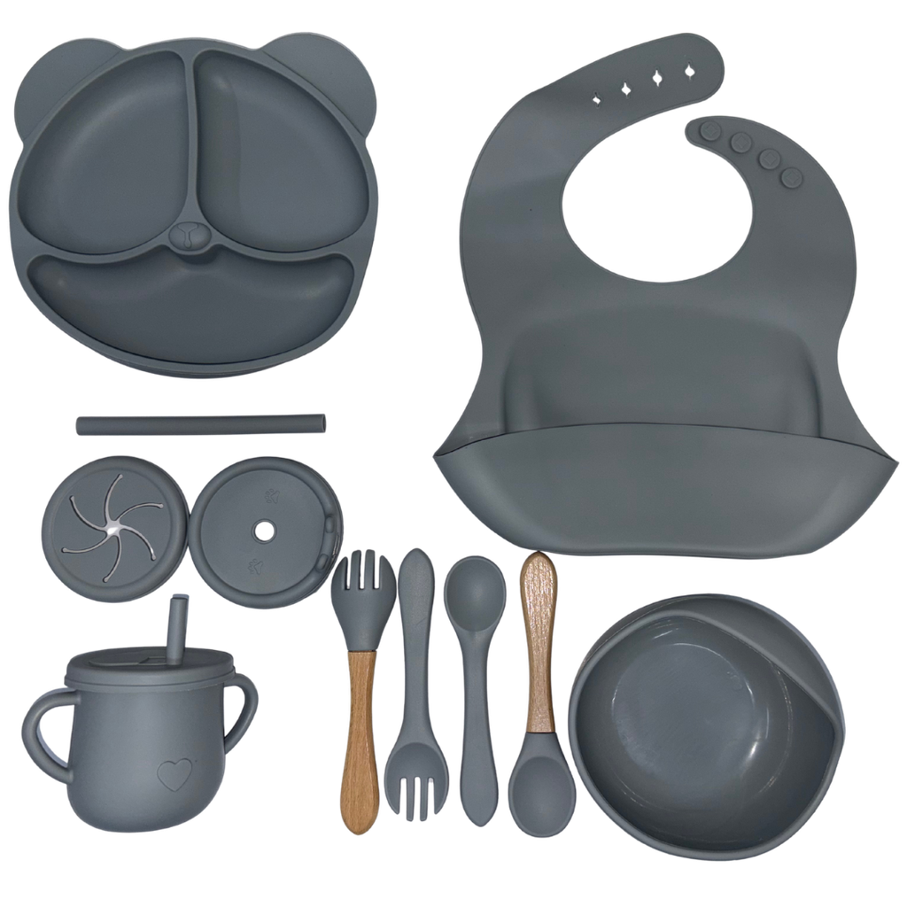 ACC Vajilla de Silicona Only GJTZ12 Oso Gris