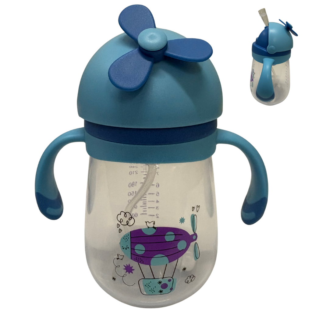 ACC Vaso Pitillo 10onz 202417 con Valvula Anticolico Azul