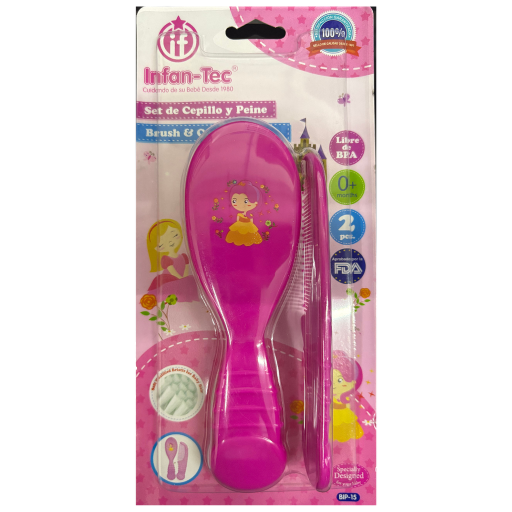 ACC Cepillo Peine BIP15 Fucsia