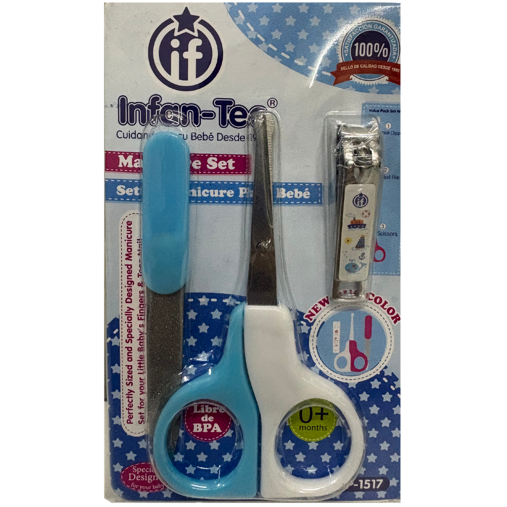 ACC Cortauñas BIP1517 Azul Claro