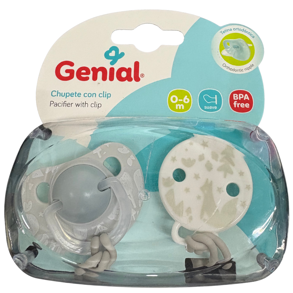 ACC Mamila GNGF3S + Cuerda Gris-Blanco 0-6m