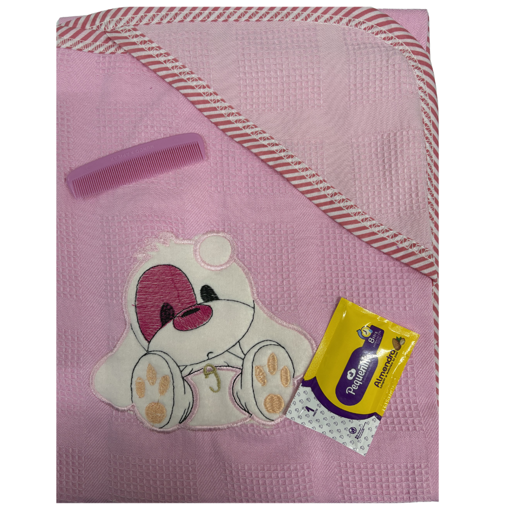 [4665] R-ecu Cobija Tela Galleta Diseños Surtidos 100*75cm Niña