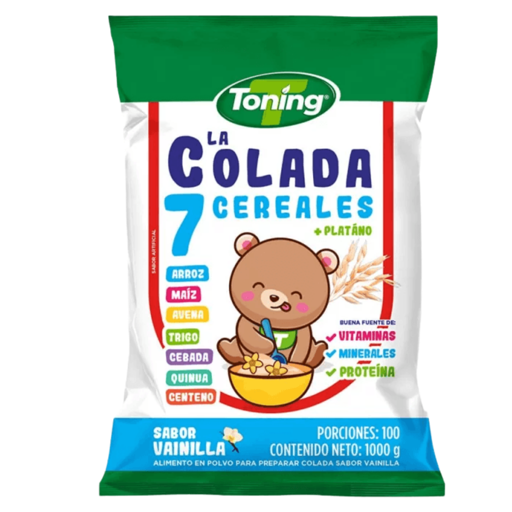 [122] Colada Toning 7 Cereales Vainilla 1000g