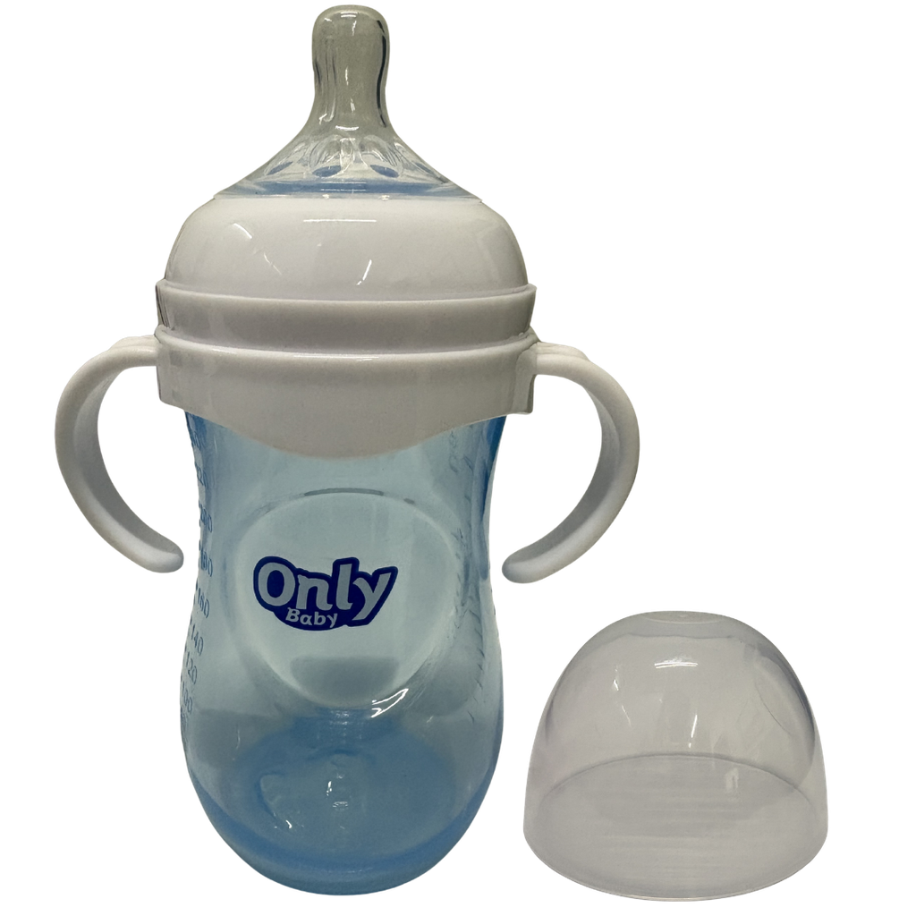 ACC Tetero ONLY 9onz A2 Con Asas Azul