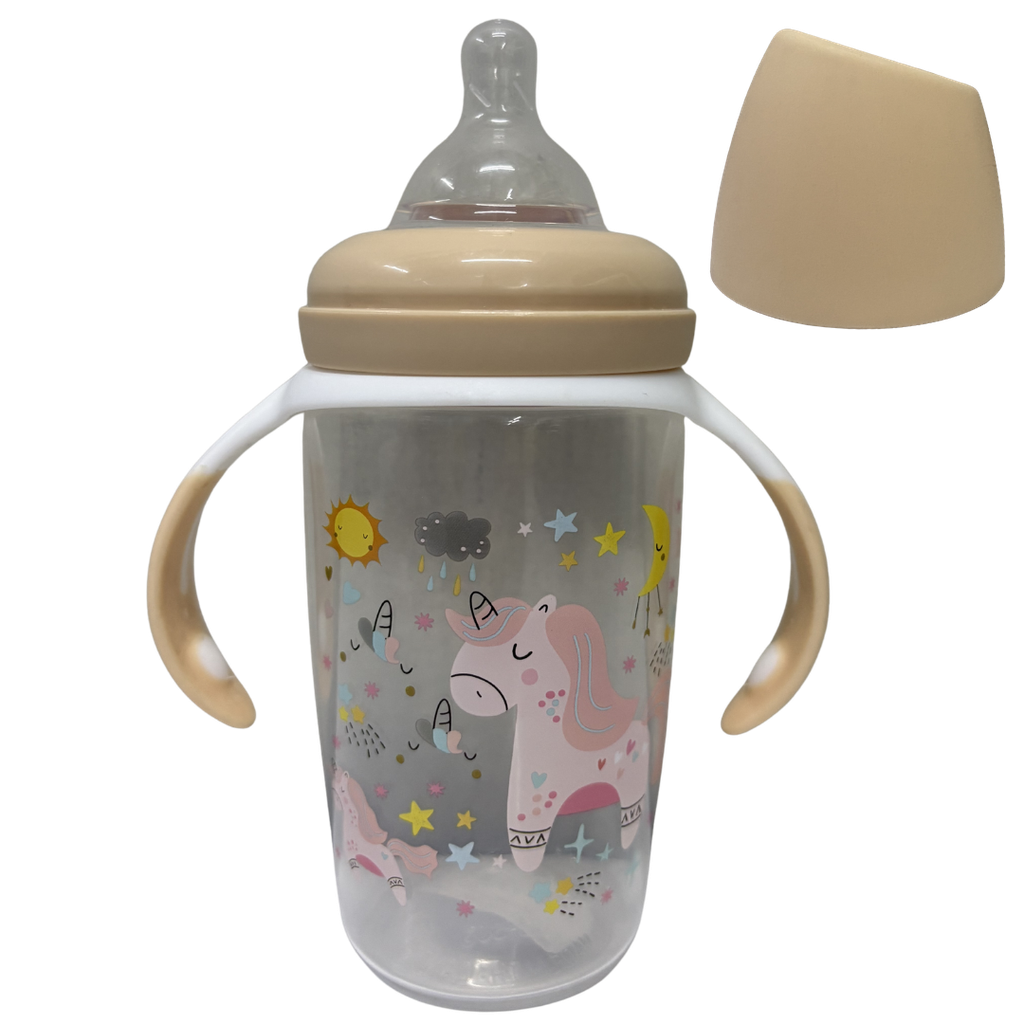 ACC Tetero 9onz BIP1636 Unicornio Salmon