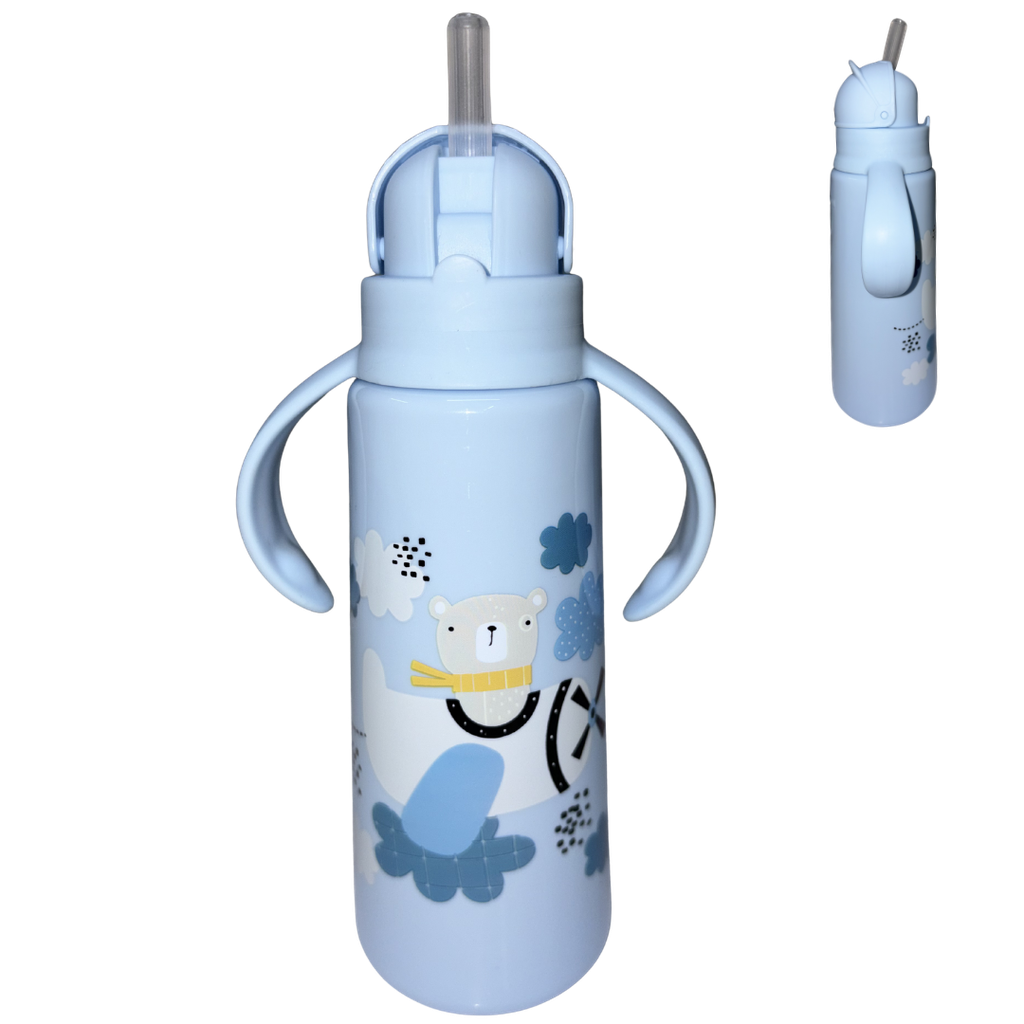 ACC Vaso Pitillo 9onz BIP1665 Oso Azul