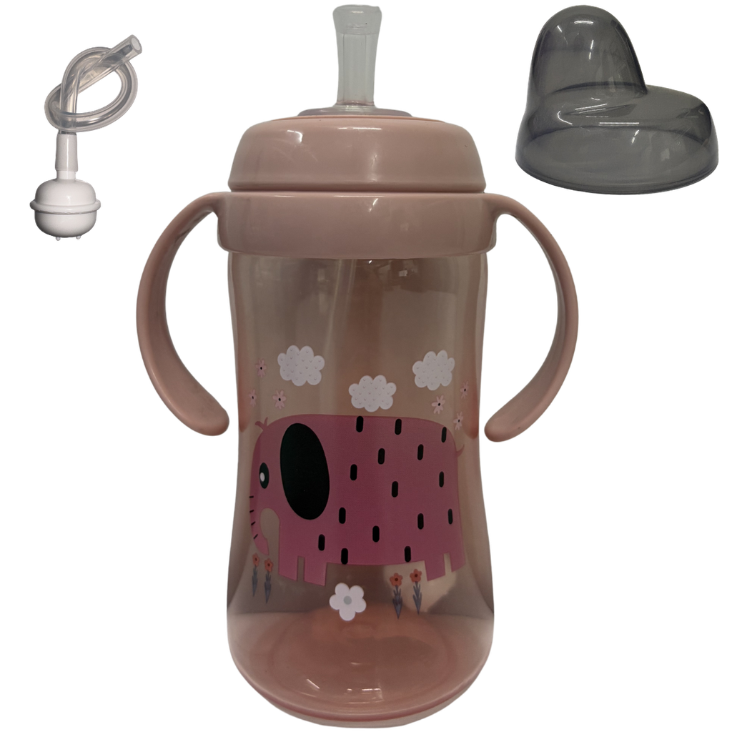 ACC Vaso Pitillo 8onz BIP1615 con Valvula Anticolico Elefante Palo de Rosa