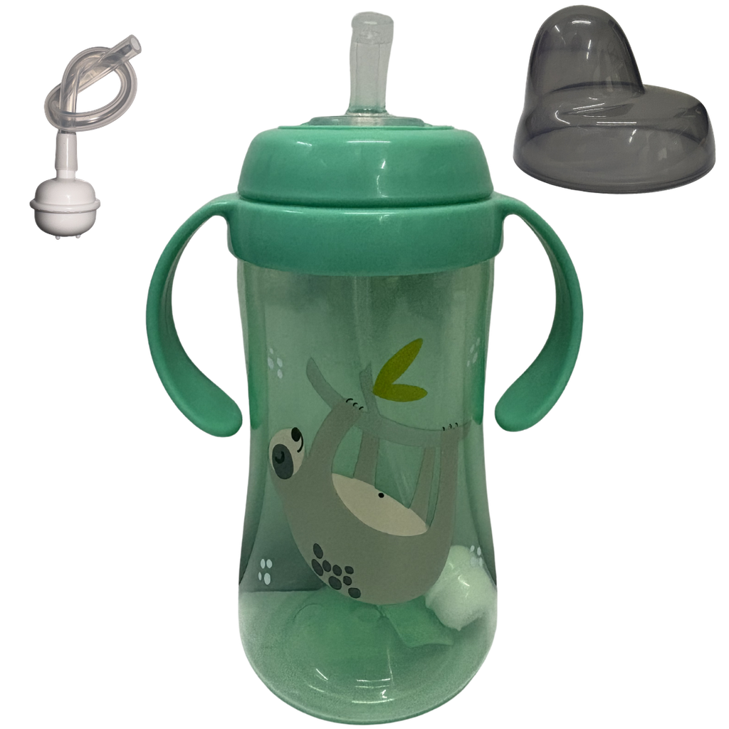 ACC Vaso Pitillo 8onz BIP1615 con Valvula Anticolico Perezoso Verde