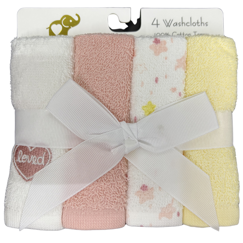 ACC Babitas BP61203 x4 Unidades 25x25cm Corazon Rosado/Amarillo