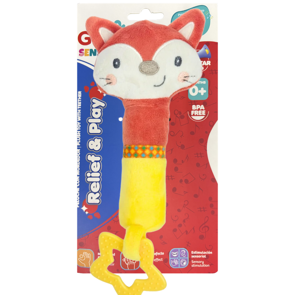 ACC Sonajero Peluche Mordedor GNYT19514B 0+ Zorro