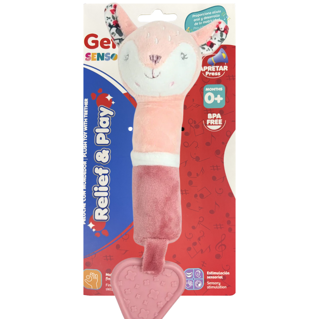 ACC Sonajero Peluche Mordedor GNYT19514B 0+ Venado