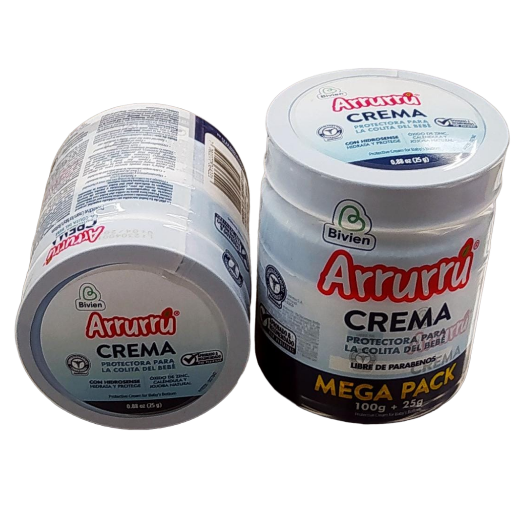 [149] Crema Arruru Protectora Antipañalitis 100g + 25g