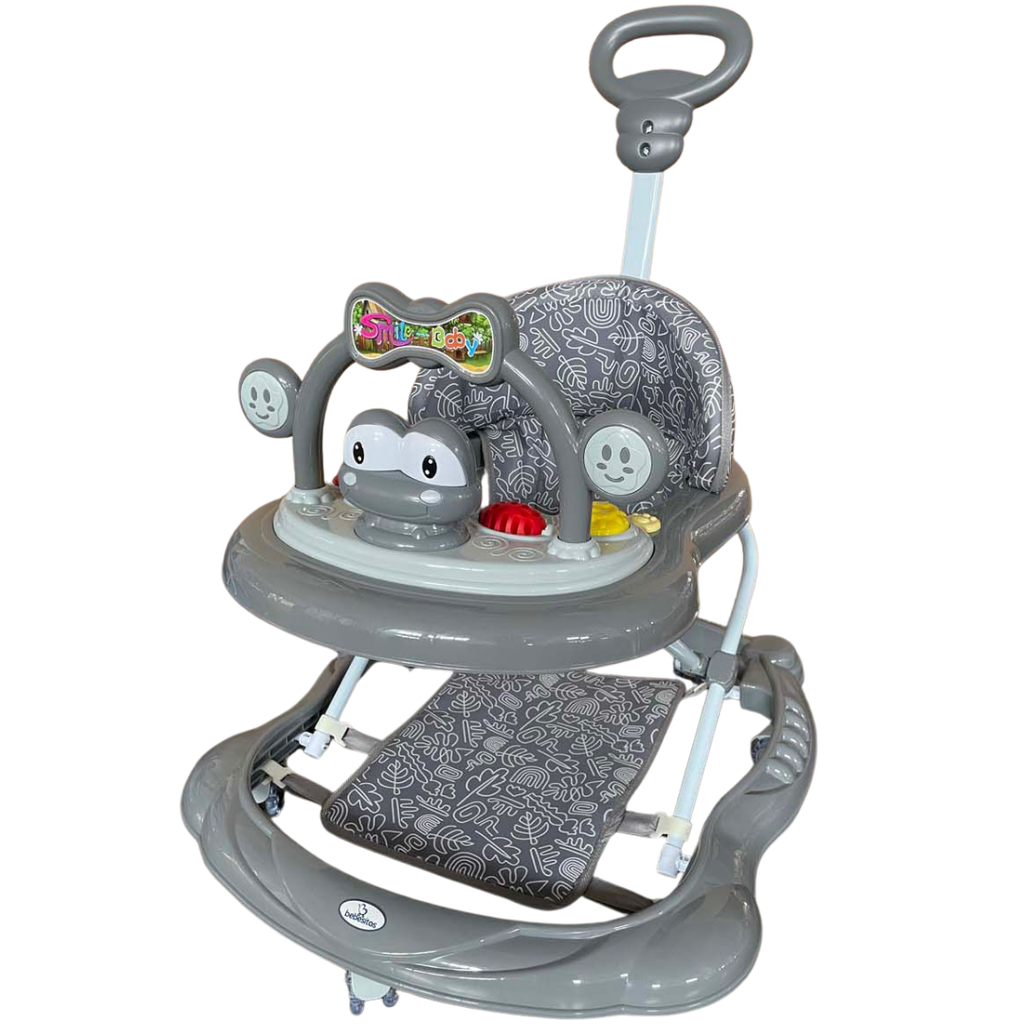 ACC Andadera Caminador Con Guía/Posapies JUL2145 Sapo Gris