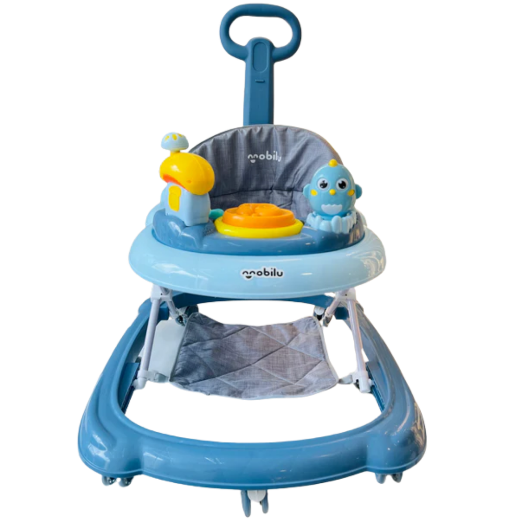 ACC Andadera Caminador Con Guía/Posapies MBWPING Azul