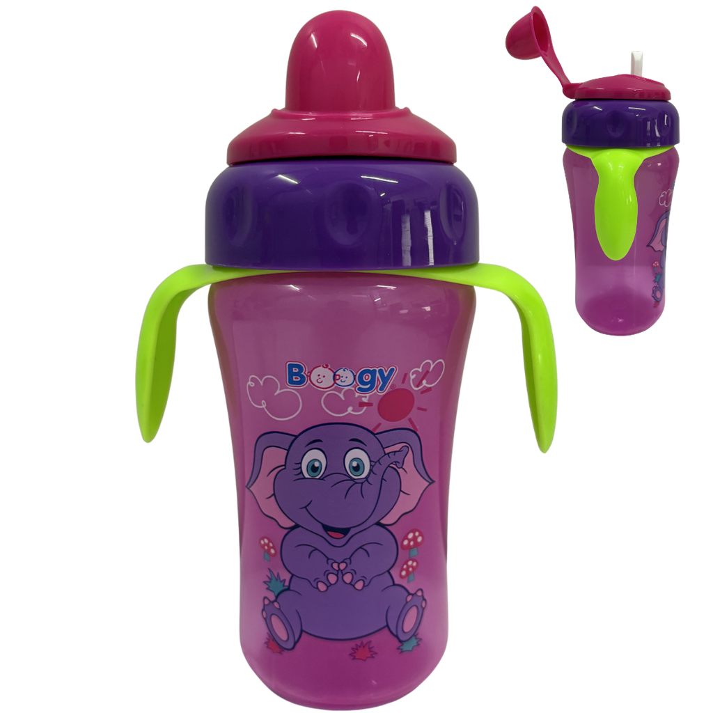 ACC Vaso Antiderrame 21407 11onz Elefante Fucsia