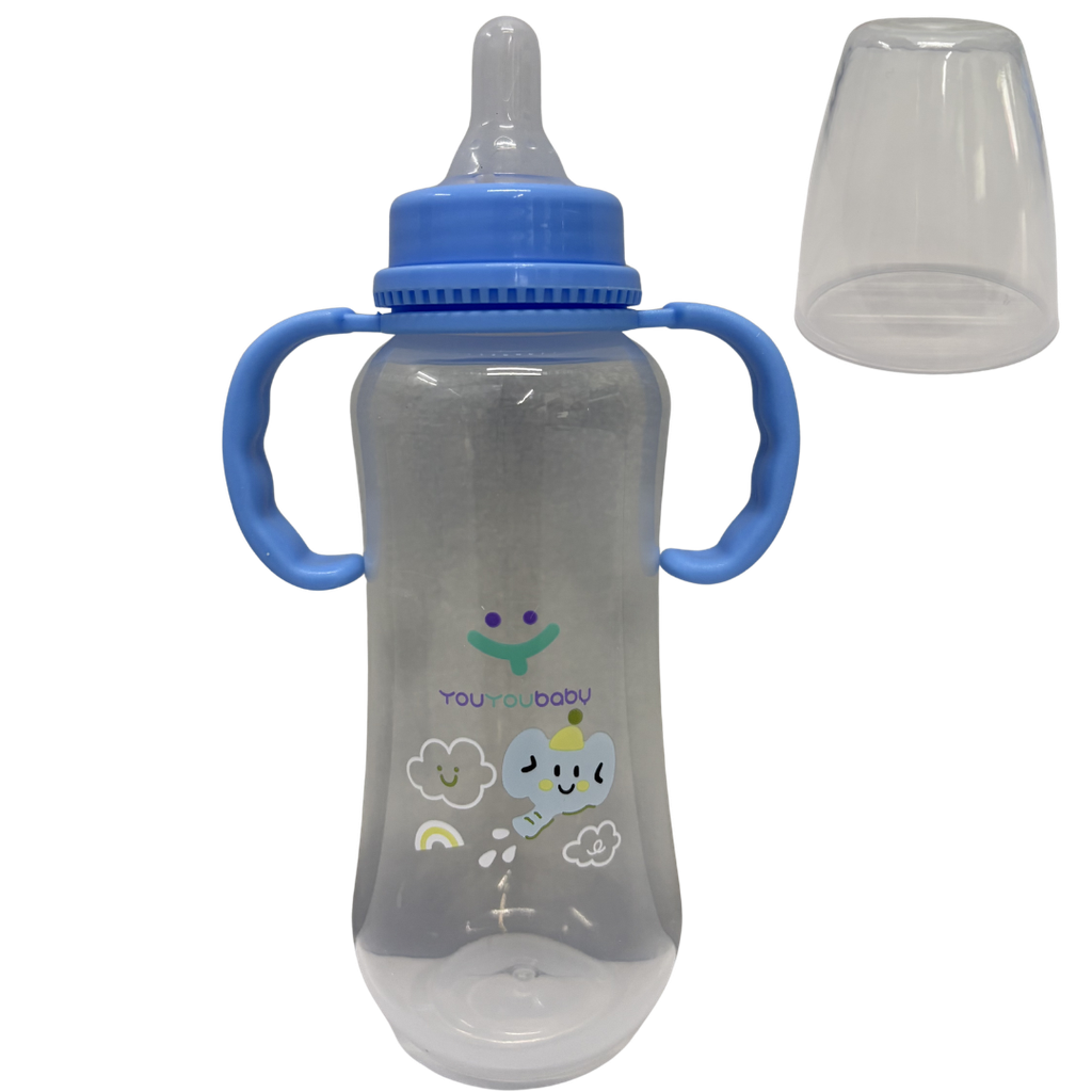 ACC Tetero 6002 9onz 3+ Elefante Azul