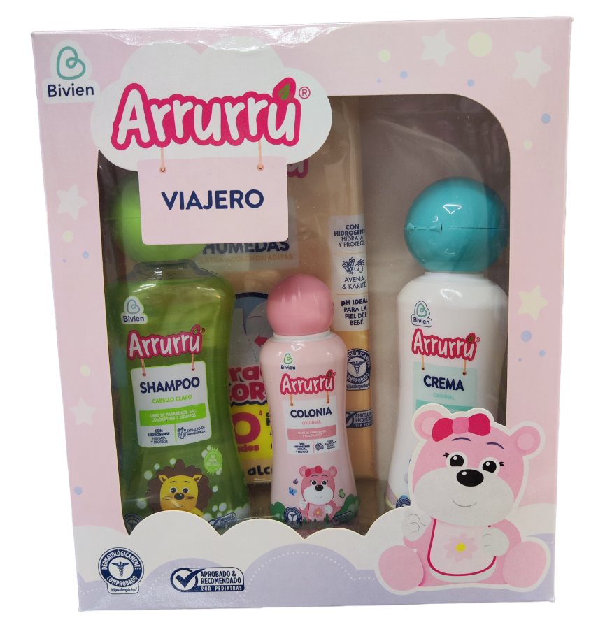 Estuche Arruru Viajero Rosado