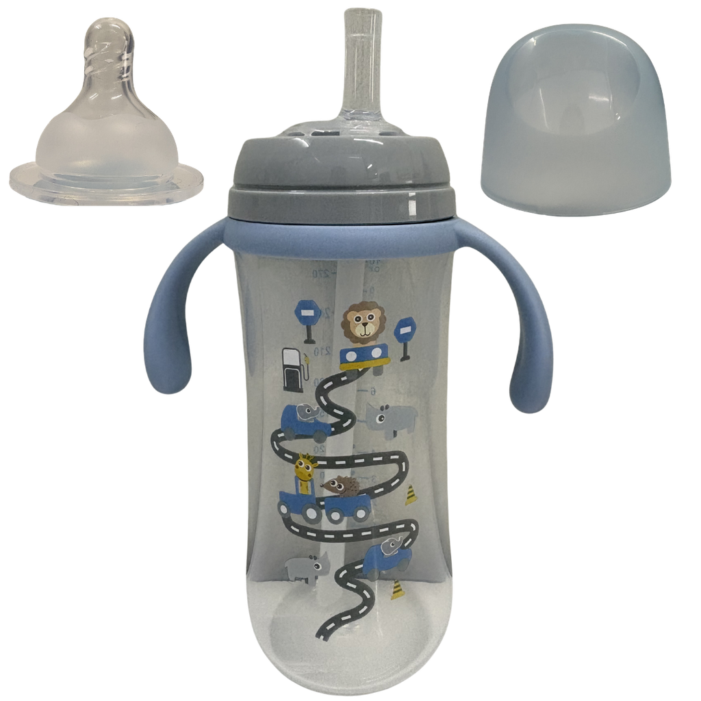 ACC Tetero con Pitillo 10onz 0+ A77970 Carretera Azul