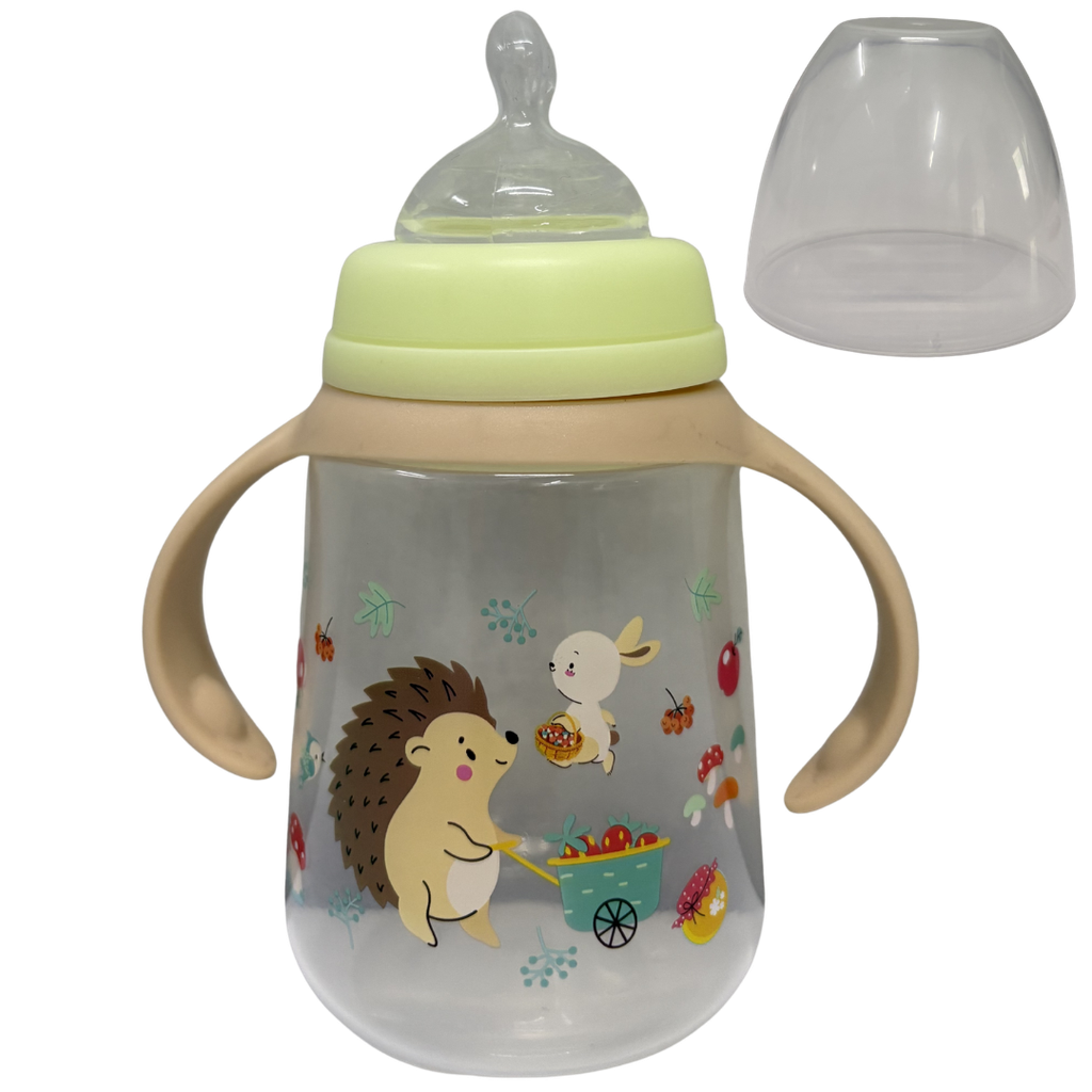 ACC Tetero Chupo Ortódontico BIP1642 10onz 0+ Erizo Salmon