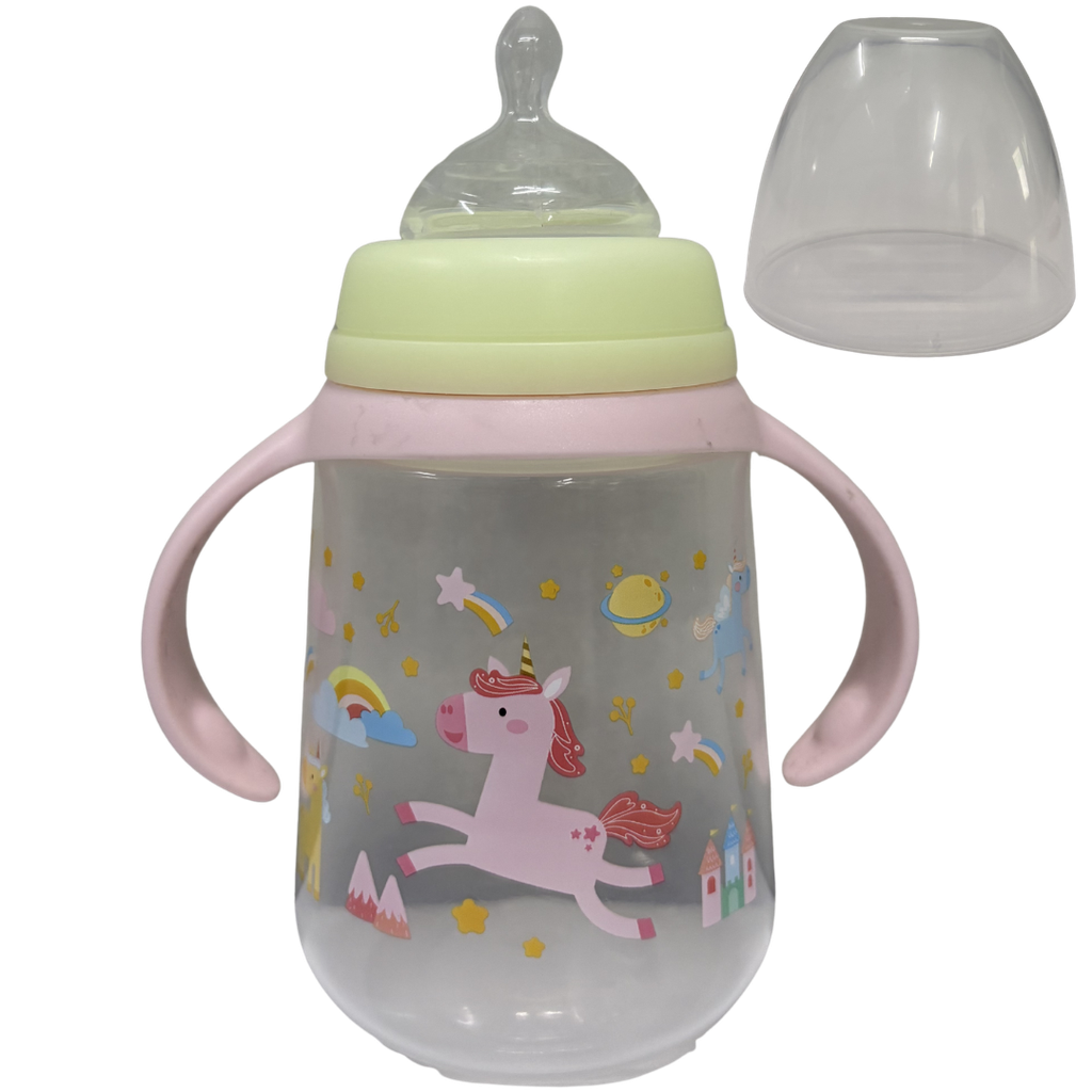 ACC Tetero Chupo Ortódontico BIP1642 10onz 0+ Unicornio Rosado