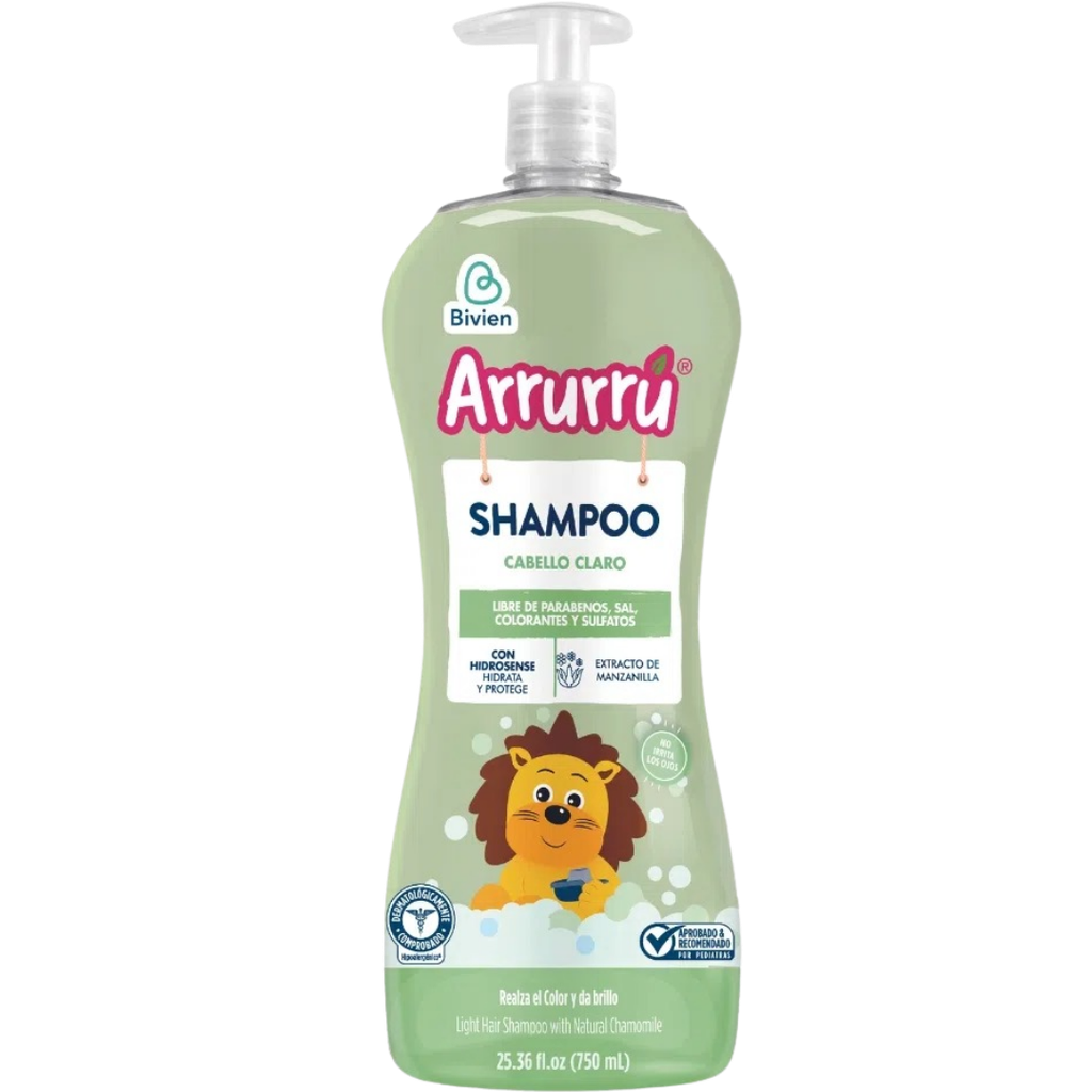 [174] Shampoo Arruru Cabello Claro Manzanilla 750ml