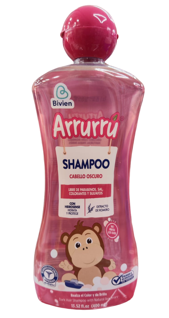 Shampoo Arruru Romero Cabello Oscuro 400ml