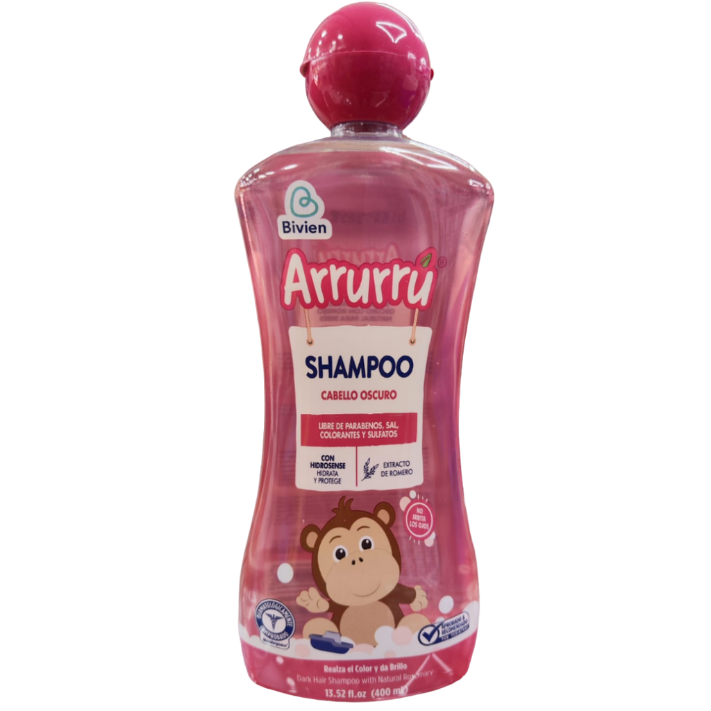 Shampoo Arruru Romero Cabello Oscuro 400ml
