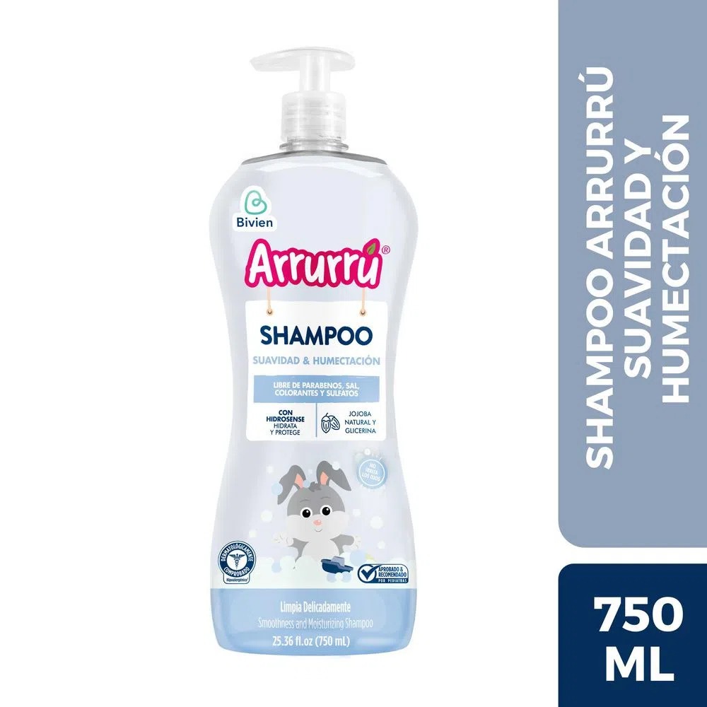Shampoo Arruru Suavidad y Humectación 750ml