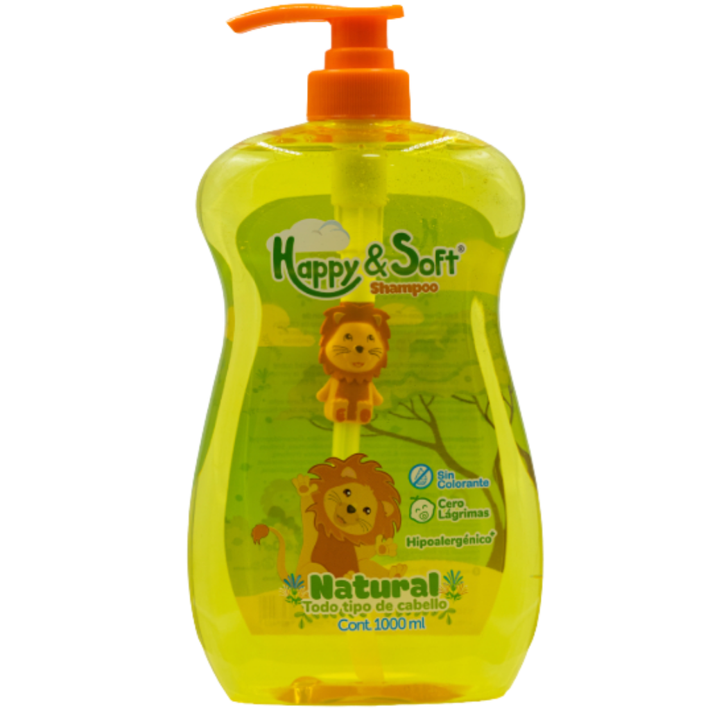 Shampoo Happy Soft Amarillo Natural 1000ml