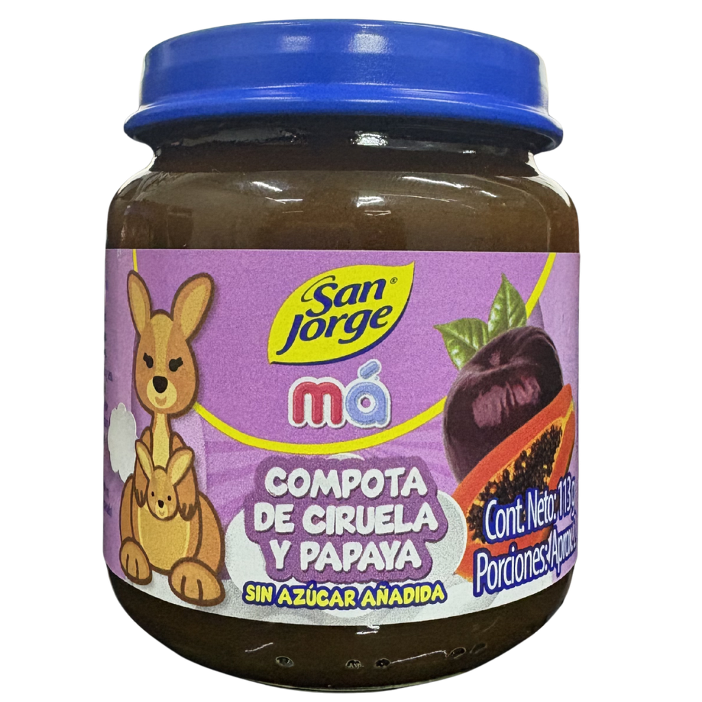 [5025] Compota San Jorge Ciruela y Papaya 113g