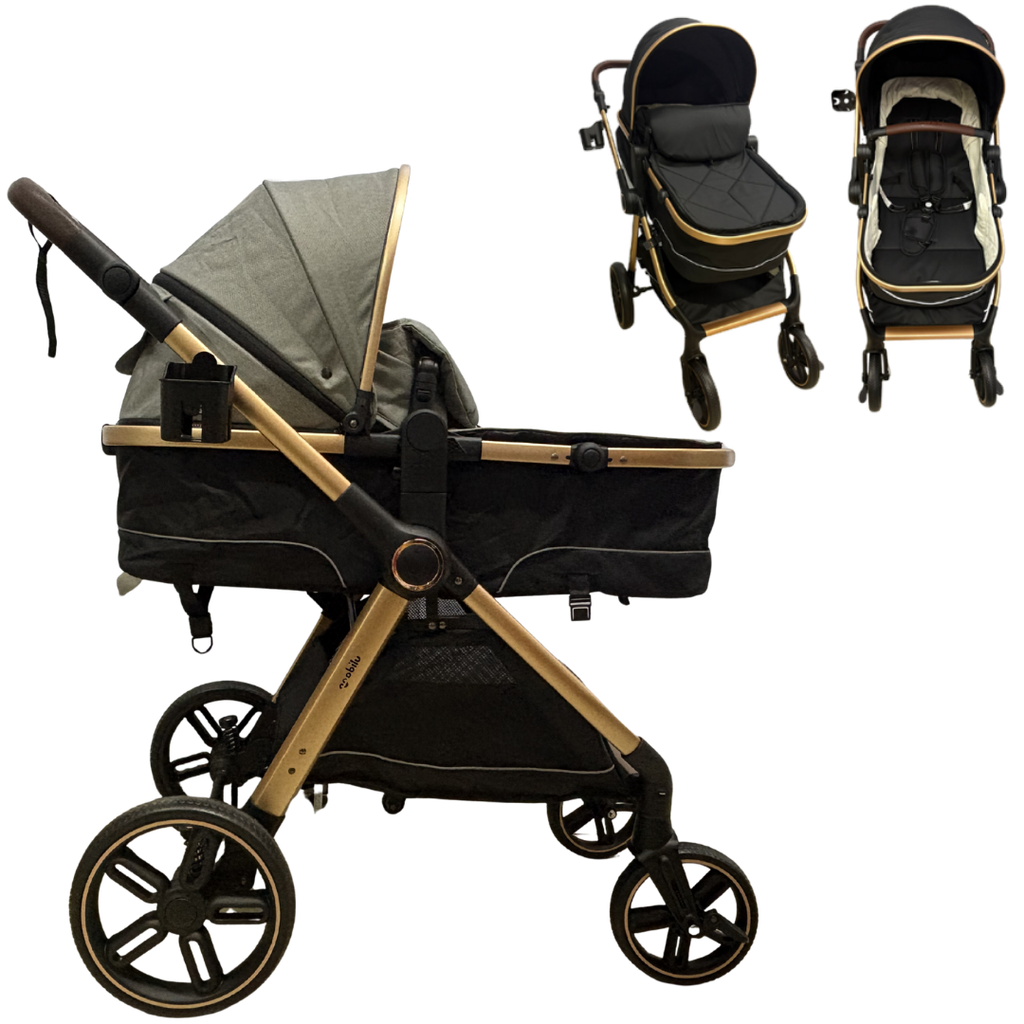 [5113] ACC Coche Moises Mobilu TURIN Gris