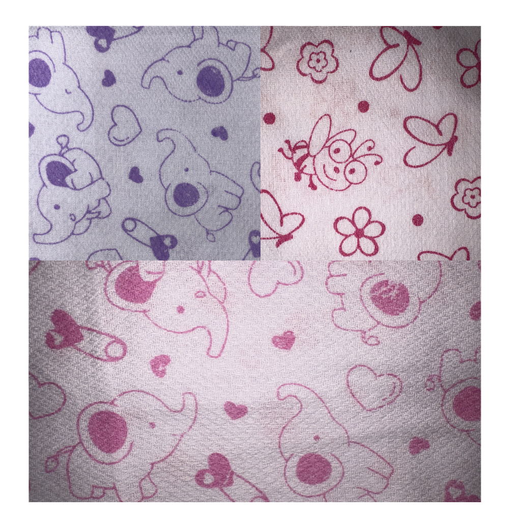 ACC Pañal de Tela Estampado x1 Colores Surtidos 70x60cm Niña
