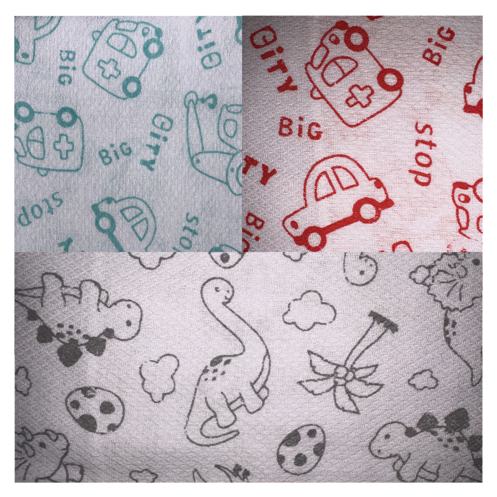 ACC Pañal de Tela Estampado x1 Colores Surtidos 70x60cm Niño