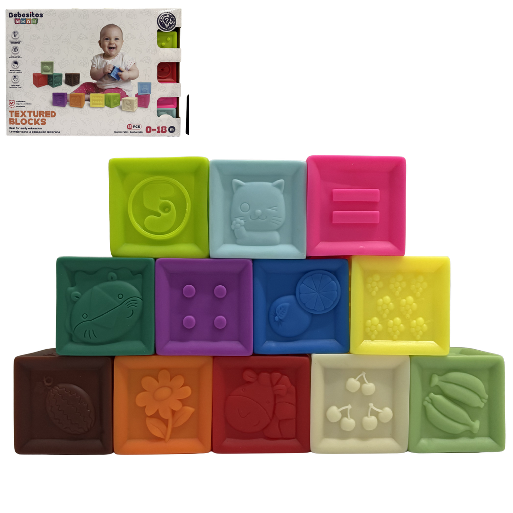[5157] ACC Set de Figuras Didacticas en Silicona E JDBEB3065 12PCS