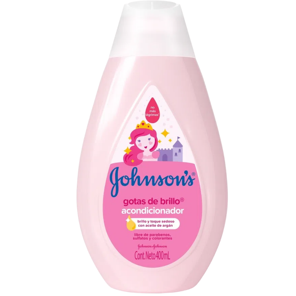 [196] Acondicionador Johnsons Gotas de Brillo 400ml