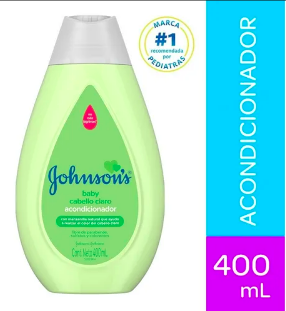 Acondicionador Johnsons Manzanilla 400ml