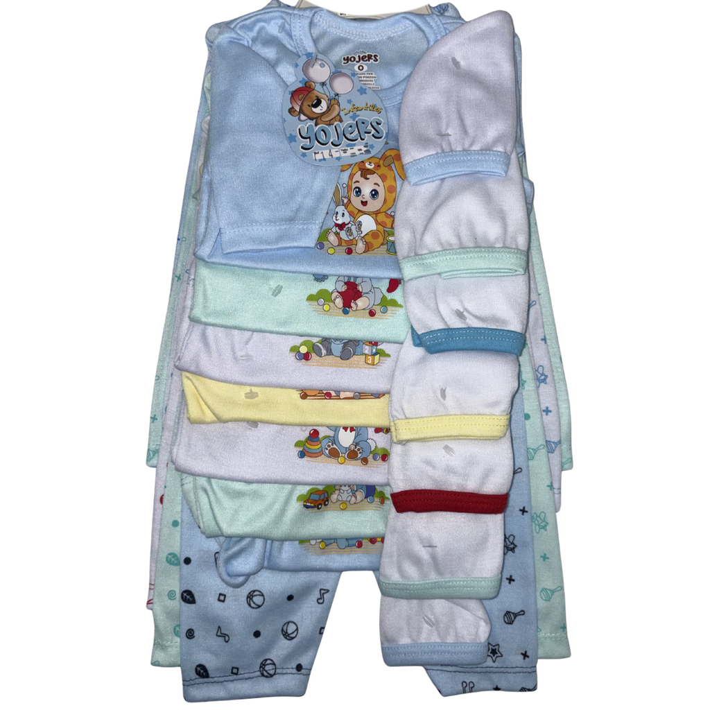 R-ecu Semanario x21 Piezas Estampados Surtidos Niño