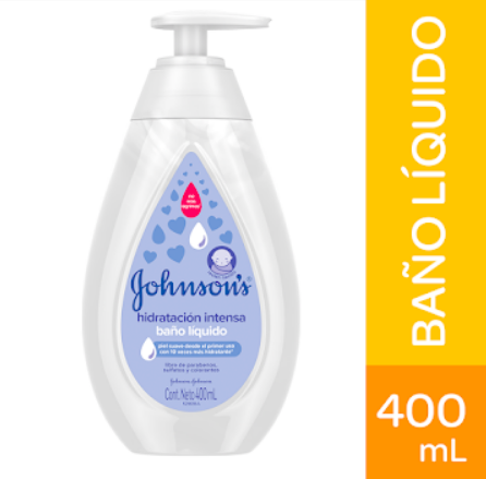 Baño Liquido Johnsons Hidratacion Intensa 400ml