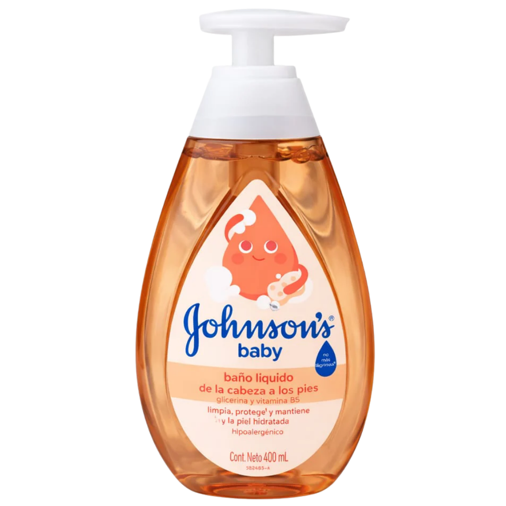 Baño Liquido Johnsons Pies a Cabeza 400ml